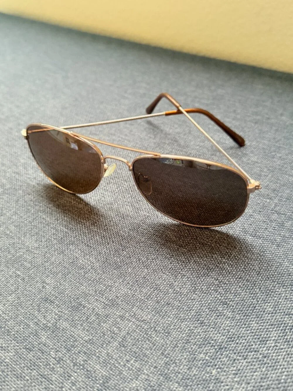 Classic Gold Aviator Sunglasses